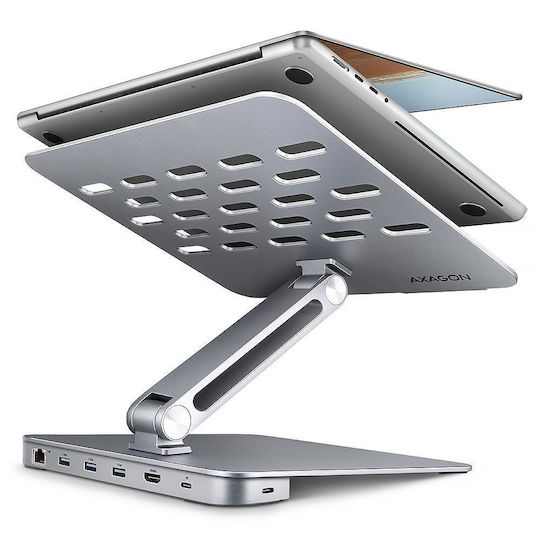 Axagon USB-C Dockingstation für Laptops mit HDMI 4K PowerDelivery Ethernet