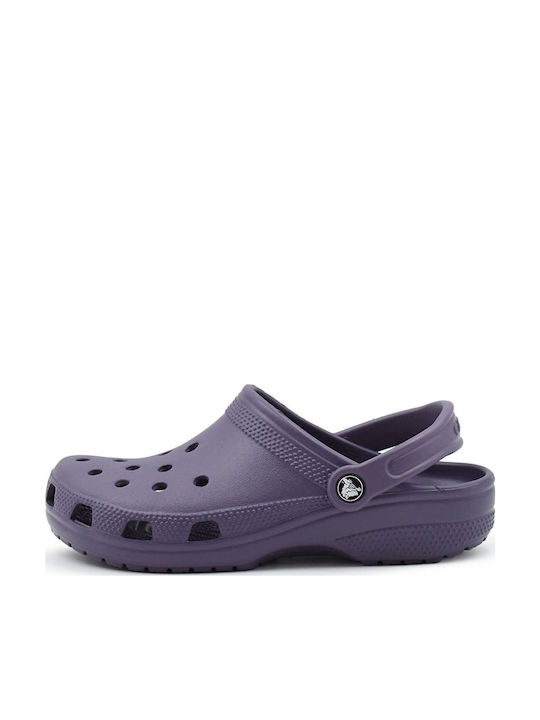 Crocs Classic Clog Γυναικεία Ανατομικά Σαμπό Μωβ
