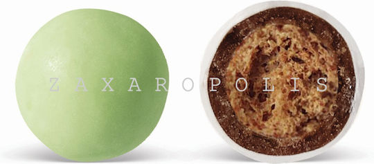 Zaxaropolis Crispy in Form von Rund mit Geschmack von Schokolade Grün 800gr