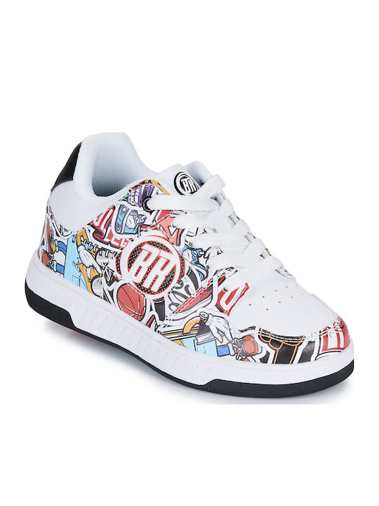 Breezy Rollers Kinder Sneakers mit Rollen Weiß