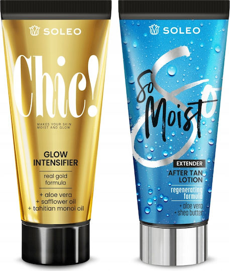 Soleo Chic 150ml Tanning Accelerator + After Sun Lotion 150ml