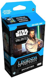 Star Wars Unlimited Tcg Legends Force Spotlight Deck Qui-gon Jinn Star Wars Unlimited Tcg Legends Force Spotlight Deck Qui-gon Jinn