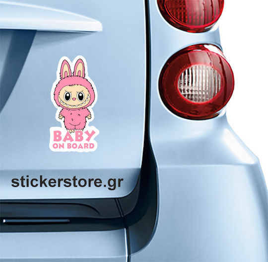 Autocolant Baby On Board Labubu Nr 227 Cod 51721