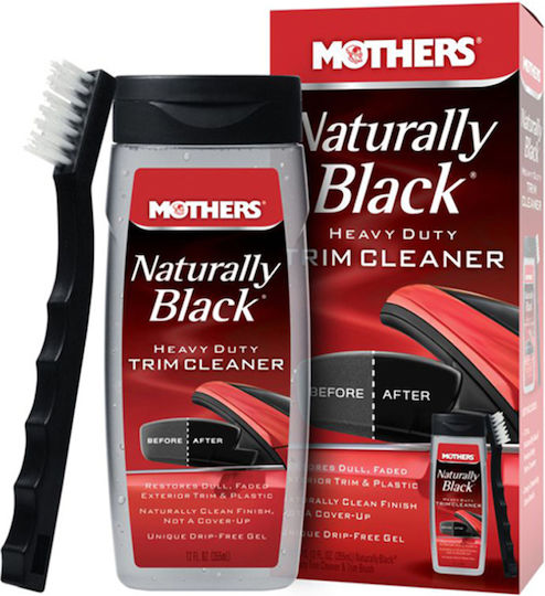 Mothers – Kit De Restaurare Și Curățare Elemente Exterioare Din Plastic Și Cauciuc 355ml