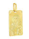 Xryseio Anhänger Kinder Amulett mit Jesus Christus aus Gold 14K FL1196