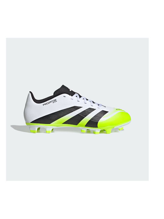 adidas Club Football Shoes with Cleats White