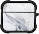 Sonique Marble Series Θήκη Σιλικόνης σε Λευκό χ...
