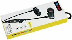 Andowl QY-9019 In-ear Ροζ Χρυσά Andowl QY-9019 In-ear Ροζ Χρυσά