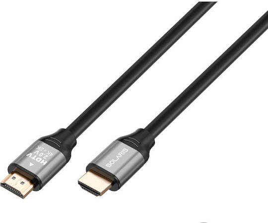Avizar Cablu HDMI 4K 2.0 Ultra HD 60 Hz Bolaris 1.5 M High Speed Negru