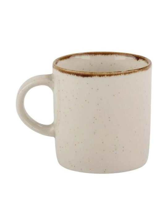 Kutahya Porselen Lima Mug from Porcelain Beige 110ml