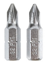 Deli Комплект Винтовертни Битове Dl251001 Магнитни Ph1x25mm 2 Бройки Dl251001