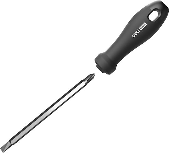 Deli Κατσαβίδι Ht1055 Διπλή Κεφαλή Μαγνητικό 6mm/ph2x100mm Ht1055