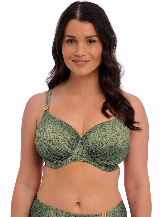 Fantasie Bikini Σουτιέν Χακί