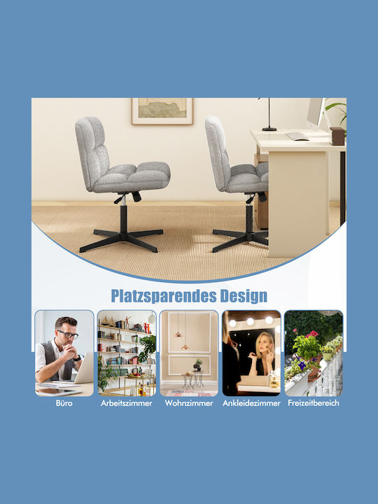 Costway Costway Bürostuhl mit Arme Grau