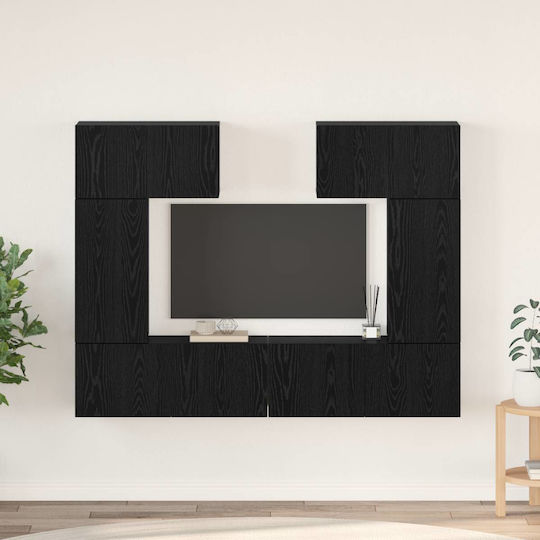 Животно помещение ТВ единица Black Oak Д80xШ30xВ30бр
