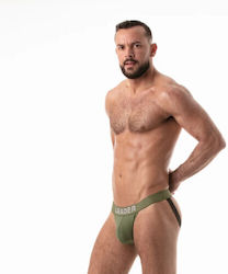 Leader Ανδρικό Εσώρουχο Jockstrap Χακί