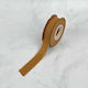 Cotton Ribbon Frayed 25mmx10m Camel