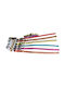 Doppelriemen Hundehalsband Rote 20mmx50cm