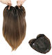 Erweiterung mit Clip in Kastanie Farbe 30.48cm Topper Toupet