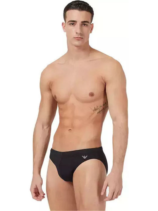 Herren Badebekleidung Slip Black