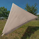 Bent Metal Canvas Ocher 2 Persons Brown