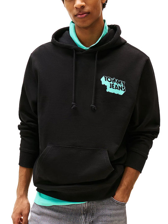 Tommy Hilfiger Black-light blue with Hood