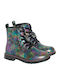 Kids Boots with Zipper Black