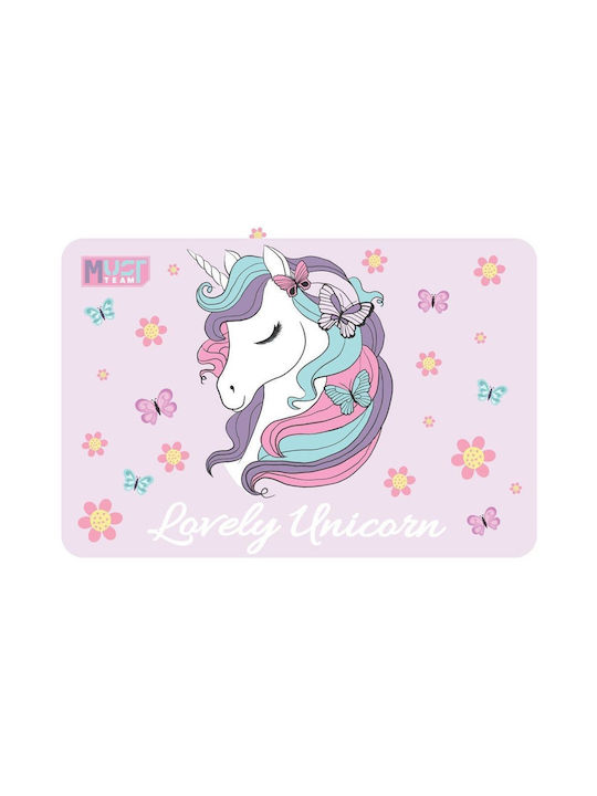 Must Team Plastic Placemats Pink 43x29cm 6pcs