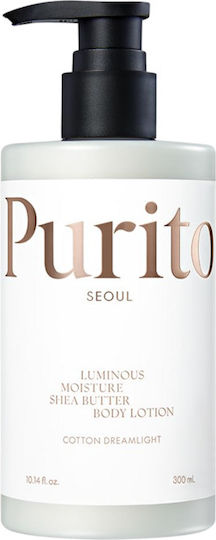 Purito Butter Hidratant De Corp Cu Unt De Shea Și Aromă De Vanilie Pentru Pieli Uscate Și Sensibile 300ml