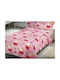 Set Kids Sheets Cotton Princess Peppa Pink 160x260cm