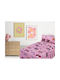 Set of Cotton Single Sheets with Elastic Band Barbie's Friends Garyfallo 100x200cm