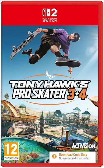 Tony Hawk’s Pro Skater 3&4 (Code in a Box) Switch 2 Game