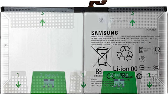 Baterie Internă Samsung Galaxy Tab S10 Ultra 11200mAh Eb-bx926abe Albă