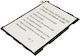 Avizar Samsung Galaxy Tab A 9.7 Li-polimer 3.8v 6000mah 22.8wh Alb
