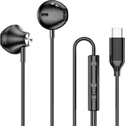 Bolaris Semi In-ear Earphones Usb-c Remote Control Model Jupiter Black Bolaris Semi In-ear Earphones Usb-c Remote Control Model Jupiter Black