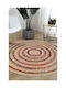 Conceptum Hypnose Woopamuk Rug Round Natural-multi