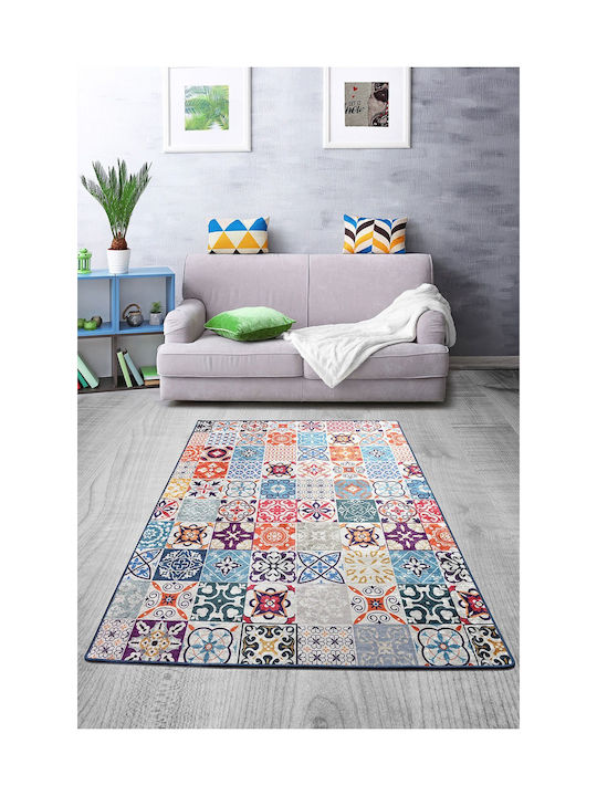 Conceptum Hypnose Ceramico Teppich Rechteckig Synthetisch,Polyester/Cotton/Leather Multi