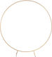 Metal Round Arch Gold Rt227