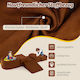 Costway made of Fabric Brown