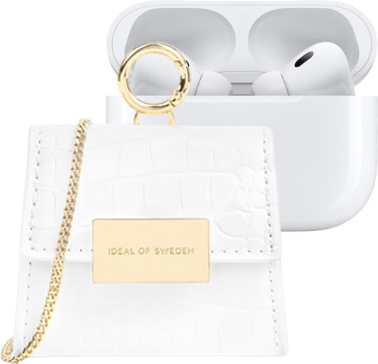 Ideal Sweden Mini Tasche Für Airpods Jede Generation Modell Lilou Verstellbarer Schultergurt Weiß