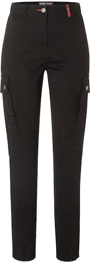 Pantaloni Chef Femeie Negri Sintetici Cargo Rock Chef Stage2
