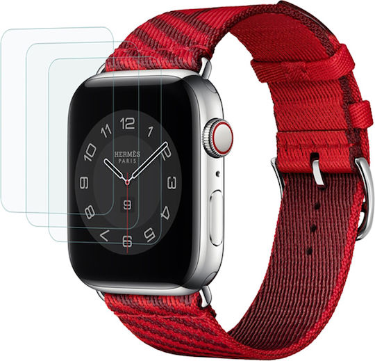 Eko Pack 3 Gehärtete Linsen Apple Watch 41mm Antikratz Transparent