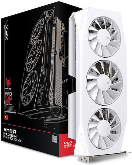 XFX Radeon RX 9060 XT 16GB GDDR6 Mercury OC Placă Grafică