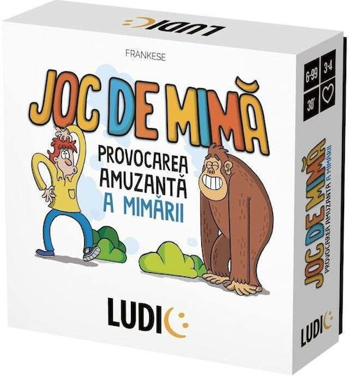 Joc de Societate Ludic Mimic Game pentru 3-4 Jucători 6+ Ani Headu