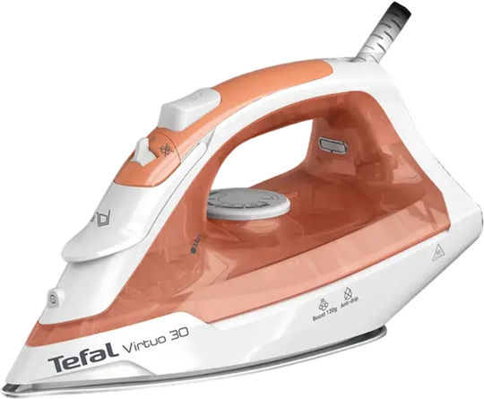 Tefal Virtuo Σίδερο Ατμού 2000W με Κεραμική Πλάκα και Συνεχόμενη Παροχή Ατμού 27gr/min