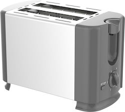 Rosberg Φρυγανιέρα 2 Θέσεων 700W Λευκή