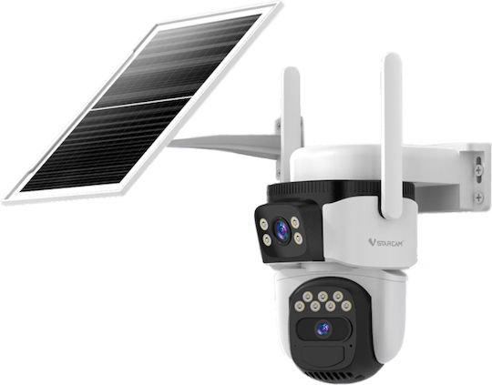 Vstarcam BG621DR IP Surveillance Camera 4G Full HD+ 3MP Waterproof Battery with Microphone and 4mm Lens