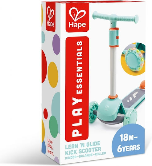 Hape Kinderroller 3-Rad für 3+ Jahre Türkis