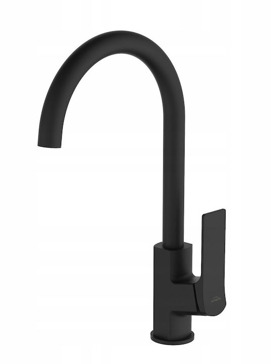 Invena Kitchen Faucet Counter Black