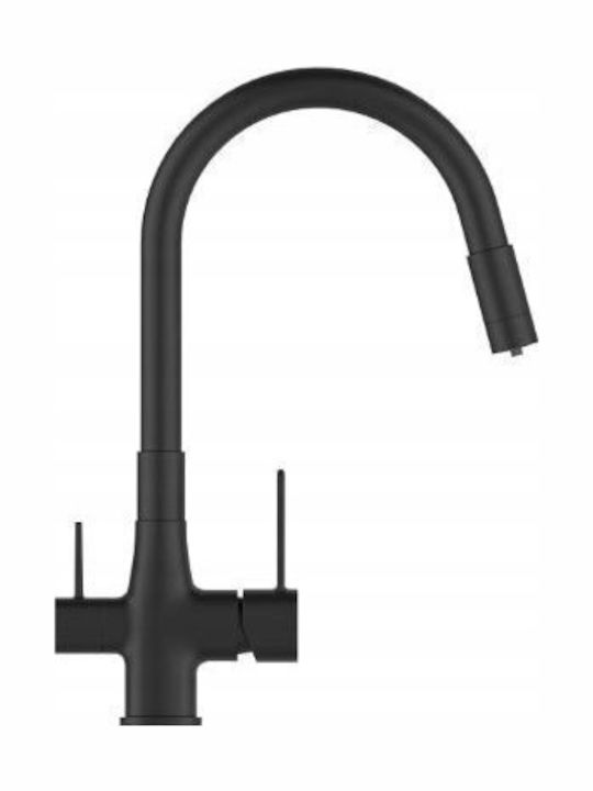 Invena Glamour Kitchen Faucet Black Invena Glamour Kitchen Faucet Black